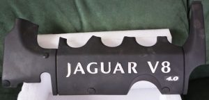 Jaguar XKR engine trim left hand side